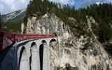 Pobytové zájezdy - Švýcarsko - Švýcarsko - Rhétská železnice, cesta vlakem je tu vždycky zážitek