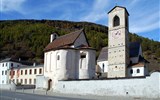 Pobytové zájezdy - Švýcarsko - ŠVýcarsko - Mustair - benediktýnský klášter Sankt Johann