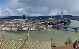 severní Švýcarsko - Švýcarsko - Basilej - panorama města (Wiki-Taxiarchos)